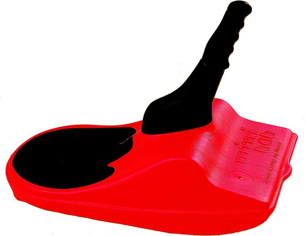 MINI BOB Zipfelbob Snow Sled Red - Snow sleds online