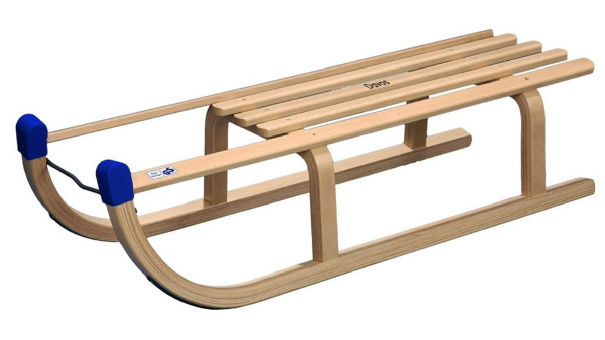 Pack of Two Traditional DAVOS Beech Sledge 