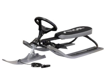 Stiga Snowracer Iconic Steering Sled Special Silver Edition